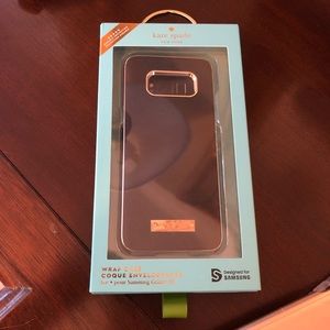 Kate Spade Samsung S8 Black Wrap Case